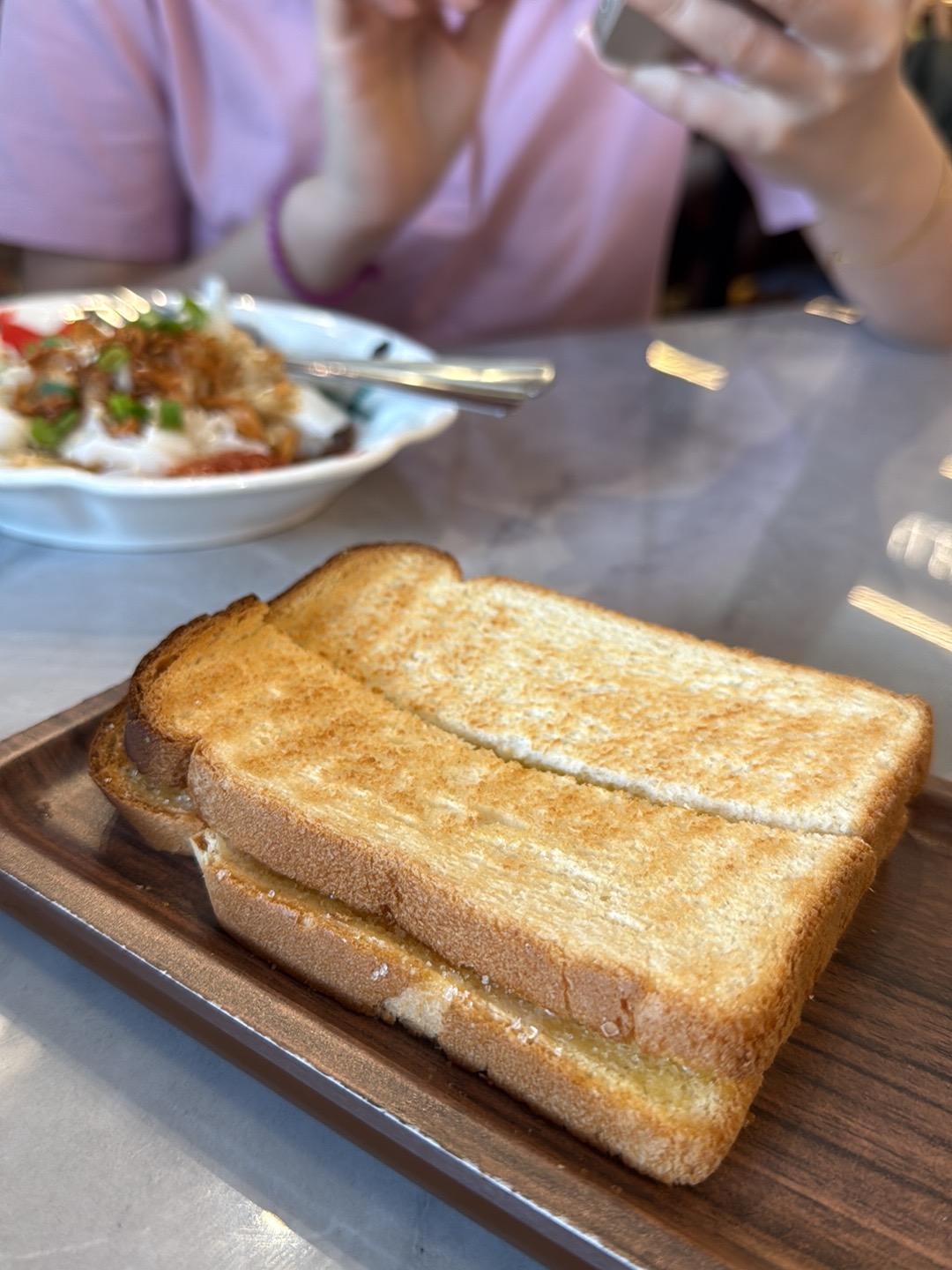 Butter and Kaya Toast